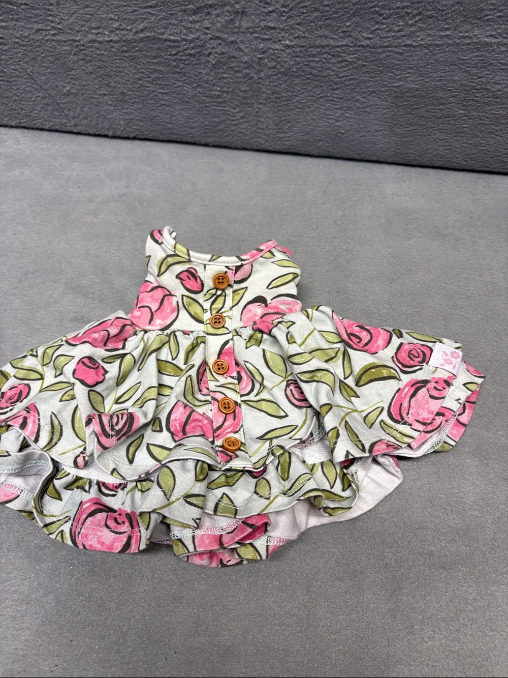 SweetHoney Pink Floral Doll Dress